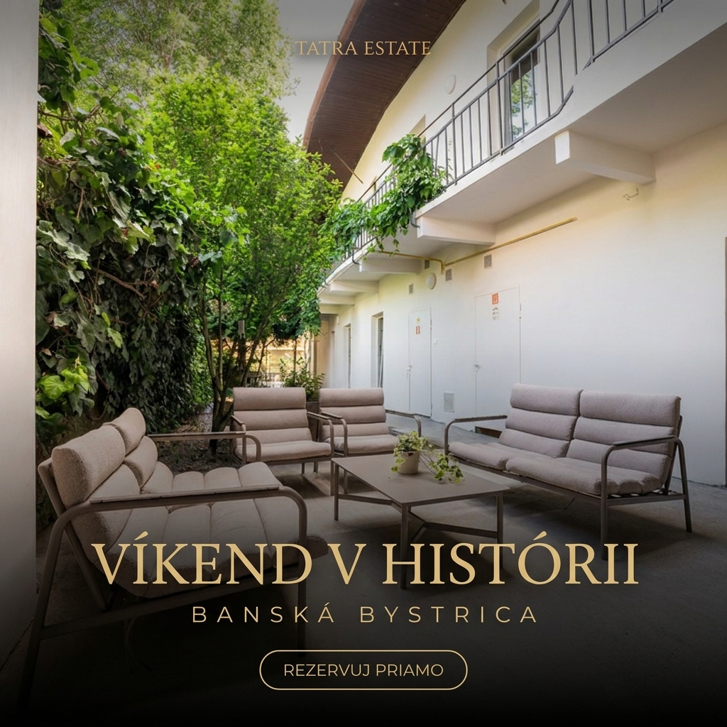 Súkromné átrium apartmánov Villa Dolná